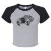 Women's Micro Rib Raglan Baby Tee Thumbnail