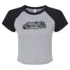 Women's Micro Rib Raglan Baby Tee Thumbnail