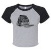 Women's Micro Rib Raglan Baby Tee Thumbnail