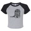Women's Micro Rib Raglan Baby Tee Thumbnail