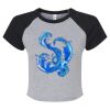 Women's Micro Rib Raglan Baby Tee Thumbnail
