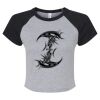Women's Micro Rib Raglan Baby Tee Thumbnail