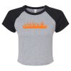 Women's Micro Rib Raglan Baby Tee Thumbnail