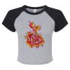 Women's Micro Rib Raglan Baby Tee Thumbnail