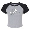 Women's Micro Rib Raglan Baby Tee Thumbnail