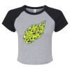 Women's Micro Rib Raglan Baby Tee Thumbnail