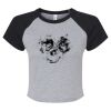 Women's Micro Rib Raglan Baby Tee Thumbnail