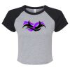 Women's Micro Rib Raglan Baby Tee Thumbnail