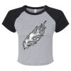 Women's Micro Rib Raglan Baby Tee Thumbnail