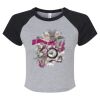 Women's Micro Rib Raglan Baby Tee Thumbnail