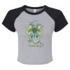 Women's Micro Rib Raglan Baby Tee Thumbnail