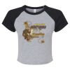 Women's Micro Rib Raglan Baby Tee Thumbnail