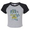 Women's Micro Rib Raglan Baby Tee Thumbnail