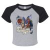 Women's Micro Rib Raglan Baby Tee Thumbnail
