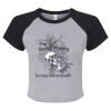 Women's Micro Rib Raglan Baby Tee Thumbnail