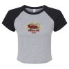 Women's Micro Rib Raglan Baby Tee Thumbnail