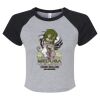 Women's Micro Rib Raglan Baby Tee Thumbnail