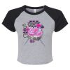 Women's Micro Rib Raglan Baby Tee Thumbnail