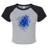 Women's Micro Rib Raglan Baby Tee Thumbnail