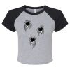 Women's Micro Rib Raglan Baby Tee Thumbnail