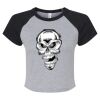 Women's Micro Rib Raglan Baby Tee Thumbnail