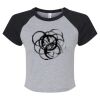 Women's Micro Rib Raglan Baby Tee Thumbnail