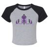 Women's Micro Rib Raglan Baby Tee Thumbnail