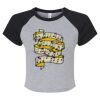 Women's Micro Rib Raglan Baby Tee Thumbnail