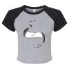 Women's Micro Rib Raglan Baby Tee Thumbnail