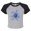 Women's Micro Rib Raglan Baby Tee Thumbnail