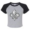 Women's Micro Rib Raglan Baby Tee Thumbnail