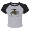 Women's Micro Rib Raglan Baby Tee Thumbnail