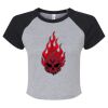 Women's Micro Rib Raglan Baby Tee Thumbnail