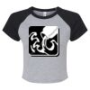 Women's Micro Rib Raglan Baby Tee Thumbnail