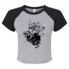 Women's Micro Rib Raglan Baby Tee Thumbnail