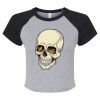 Women's Micro Rib Raglan Baby Tee Thumbnail