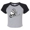 Women's Micro Rib Raglan Baby Tee Thumbnail