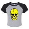 Women's Micro Rib Raglan Baby Tee Thumbnail
