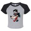 Women's Micro Rib Raglan Baby Tee Thumbnail
