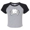 Women's Micro Rib Raglan Baby Tee Thumbnail