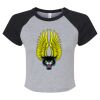 Women's Micro Rib Raglan Baby Tee Thumbnail