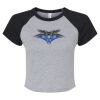 Women's Micro Rib Raglan Baby Tee Thumbnail
