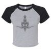 Women's Micro Rib Raglan Baby Tee Thumbnail