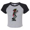 Women's Micro Rib Raglan Baby Tee Thumbnail