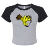 Women's Micro Rib Raglan Baby Tee Thumbnail