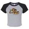 Women's Micro Rib Raglan Baby Tee Thumbnail