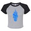 Women's Micro Rib Raglan Baby Tee Thumbnail