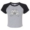 Women's Micro Rib Raglan Baby Tee Thumbnail