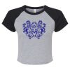 Women's Micro Rib Raglan Baby Tee Thumbnail