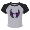 Women's Micro Rib Raglan Baby Tee Thumbnail